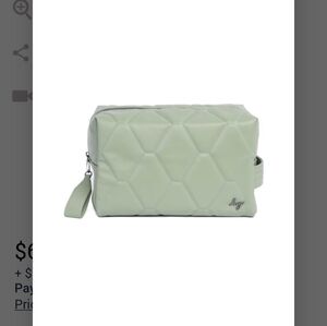 Bumper Cosmetic Case vegan leather